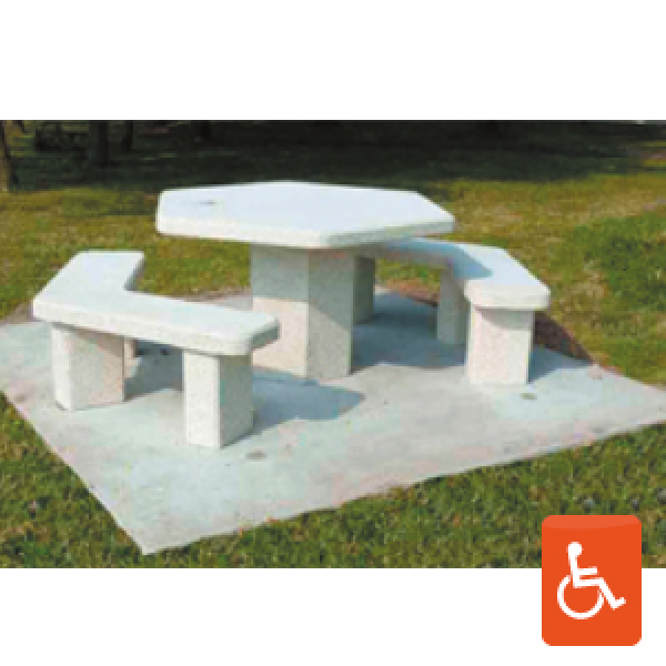 Banc et table 